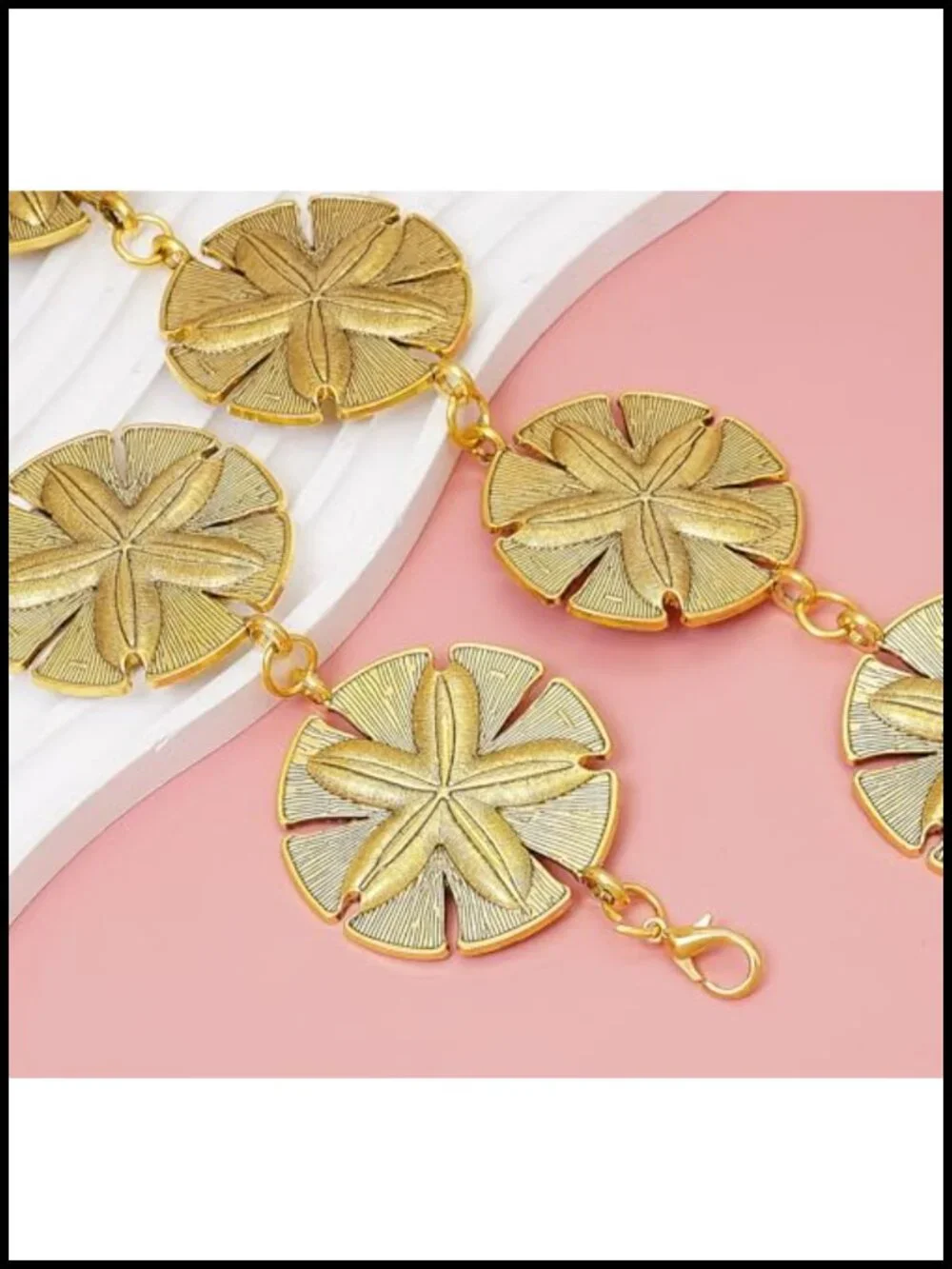 Gold Waist Chain Belt Metal Body Chain for Dresses Jeans